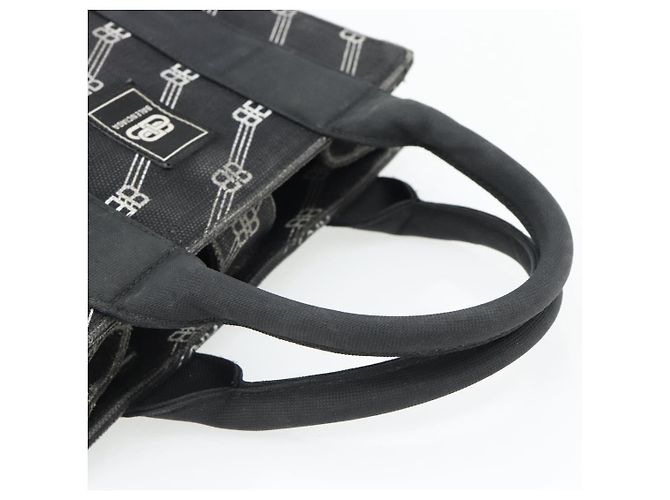 BALENCIAGA Borsa a mano Canvas 2way Nero Argento 620882 Auth ka4467 - vista 7