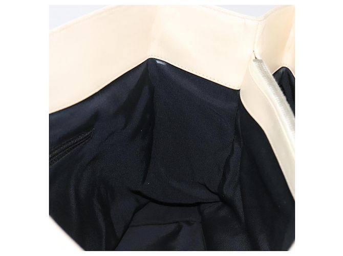 Borsa Tote CHANEL Boy Chanel in pelle di vitello nera e argento CC Auth bs35348 Nero - vista 17