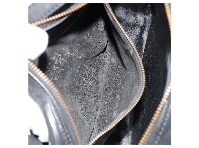 LOUIS VUITTON Epi Jeune Fille MM Shoulder Bag Black M52152 LV Auth 181750 - view 11