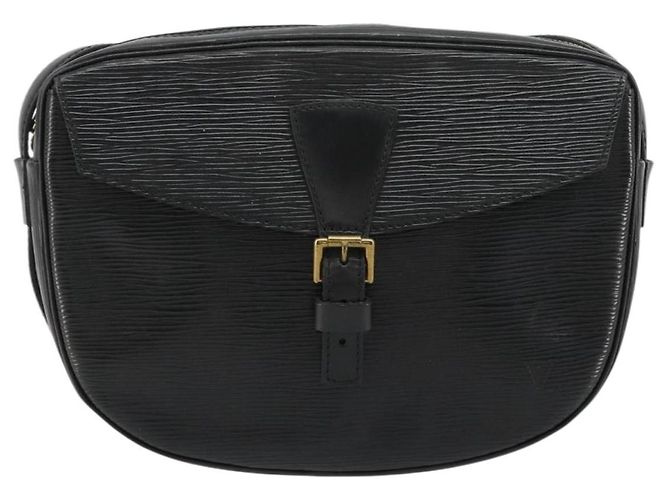 LOUIS VUITTON Epi Jeune Fille MM Shoulder Bag Black M52152 LV Auth 181750 - view 13