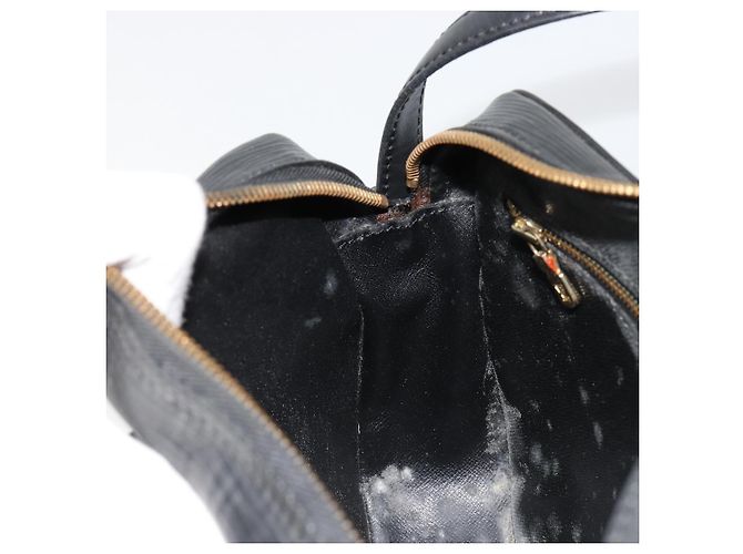 LOUIS VUITTON Epi Jeune Fille MM Shoulder Bag Black M52152 LV Auth 181750 - view 22