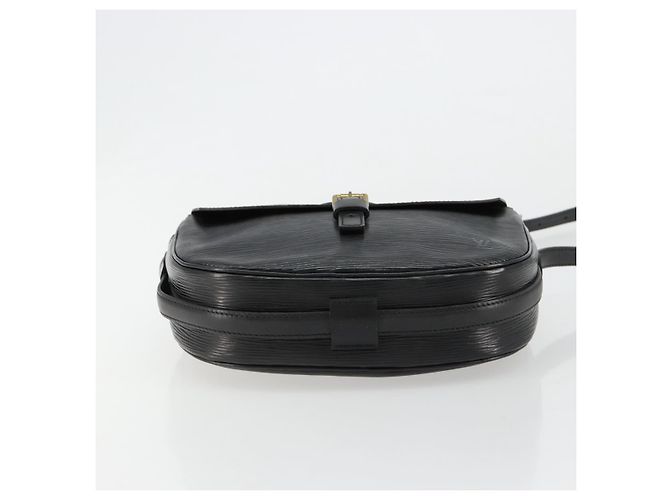 LOUIS VUITTON Epi Jeune Fille MM Shoulder Bag Black M52152 LV Auth 181750 - view 5