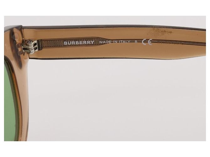 Borsa a tracolla BURBERRY Pelle plastica 2 Set Beige Marrone Auth BA13064 - vista 14