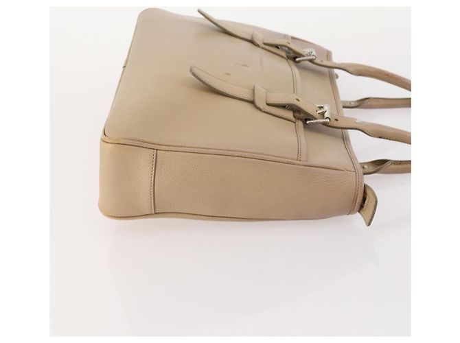 Borsa a tracolla BURBERRY Pelle plastica 2 Set Beige Marrone Auth BA13064 - vista 4
