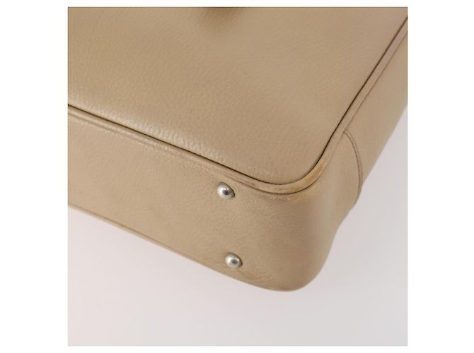 Borsa a tracolla BURBERRY Pelle plastica 2 Set Beige Marrone Auth BA13064 - vista 8