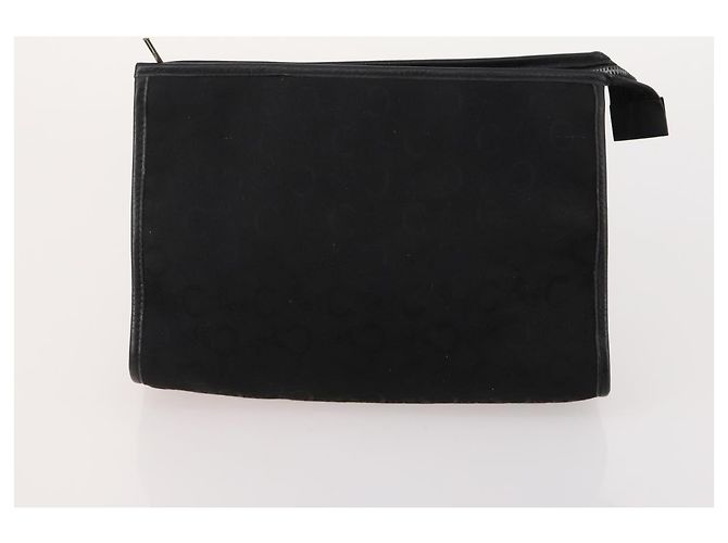 Céline CELINE Bolsa de lona Macadam C Macadam em PVC e couro Marrom Autêntica 174584 Preto Bege - vista 15