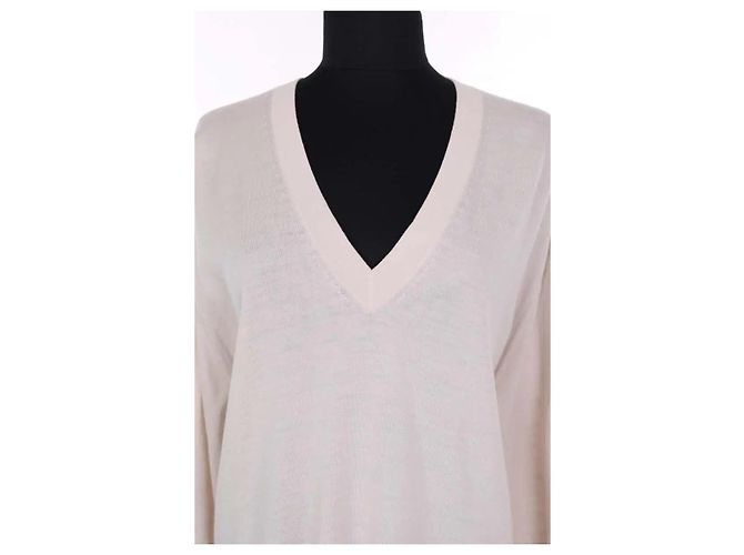 Dries Van Noten Pull écru - vue 2