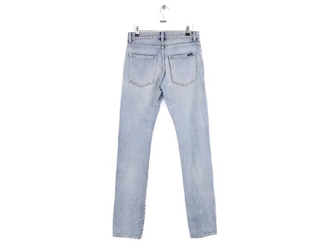 Saint Laurent Jeans dritti blu - vista 3