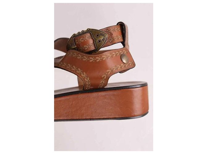 Isabel Marant Sandali color cammello - vista 6
