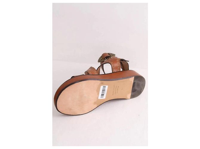 Isabel Marant Sandali color cammello - vista 7