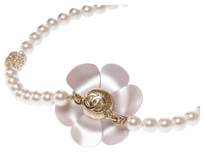 CHANEL Camelia Schmuck in Weißperle - 103518 - Ansicht 5