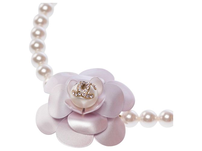 CHANEL Camelia Schmuck in Weißperle - 103518 - Ansicht 6