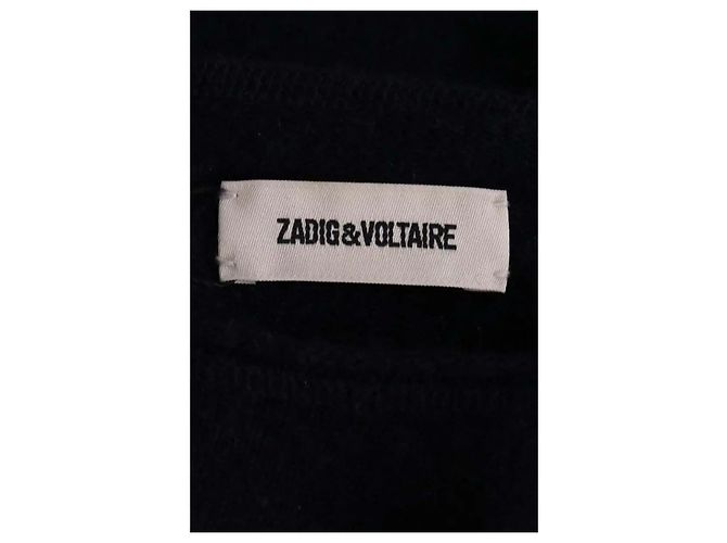 Zadig & Voltaire Pulôver azul marinho - vista 4