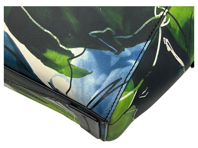 Borsa mini Atlantique con stampa floreale blu / verde Reed Krakoff Multicolore - vista 17