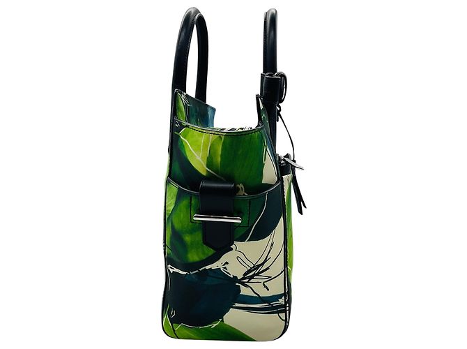 Borsa mini Atlantique con stampa floreale blu / verde Reed Krakoff Multicolore - vista 2