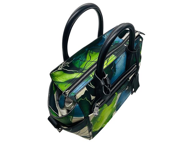 Borsa mini Atlantique con stampa floreale blu / verde Reed Krakoff Multicolore - vista 5