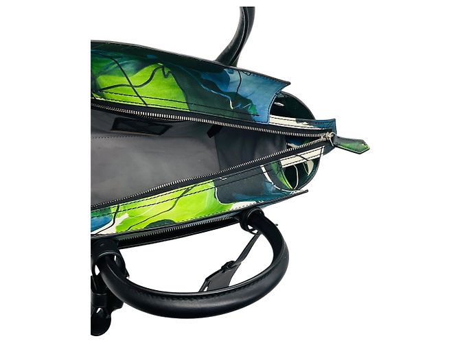 Borsa mini Atlantique con stampa floreale blu / verde Reed Krakoff Multicolore - vista 6