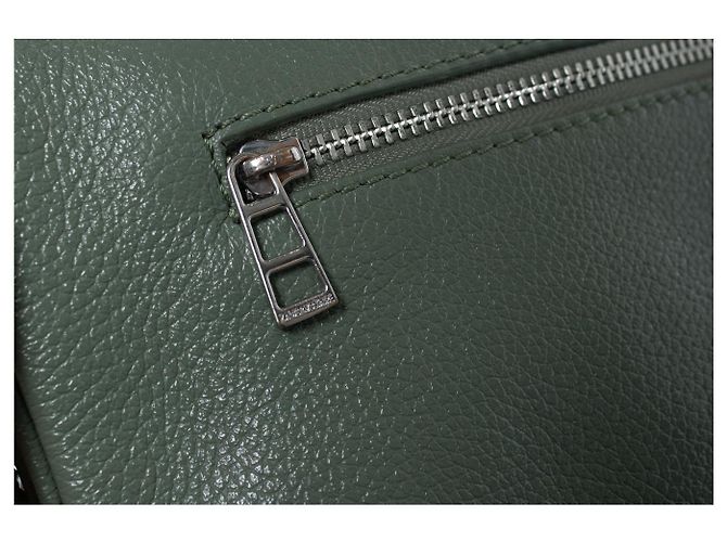 Zadig & Voltaire, Borsa a tracolla in pelle verde Rock - vista 9