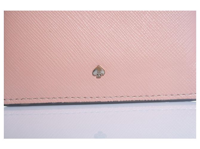 Kate Spade, porte-cartes en cuir vieux rose - vue 3