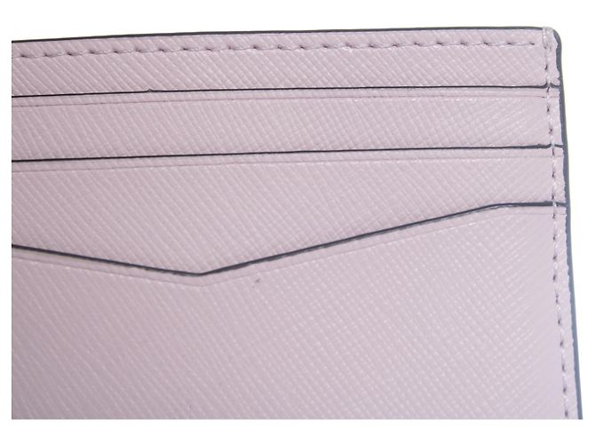 Kate Spade, porta-cartões de couro rosa - vista 3