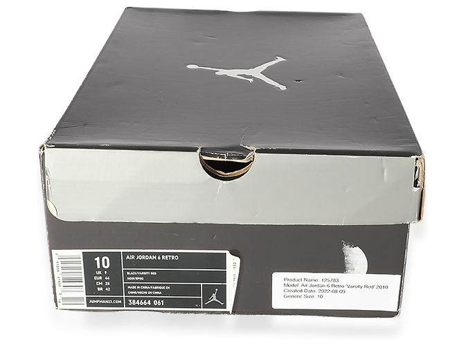 Autre Marque Air Jordan 6 Retro 'Varsity Red' 2010 - vista 5