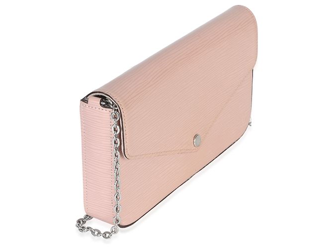 Pochette Félicie Pochette Felicie in pelle Epi rosa Louis Vuitton - vista 2