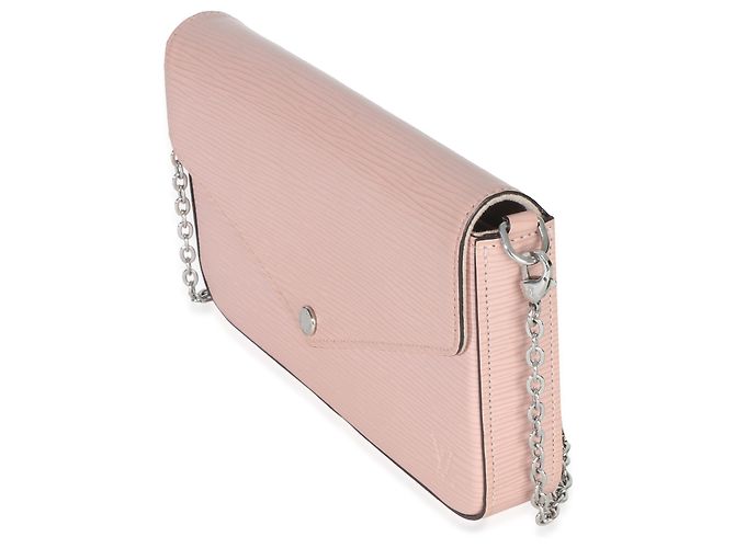 Pochette Félicie Pochette Felicie in pelle Epi rosa Louis Vuitton - vista 4