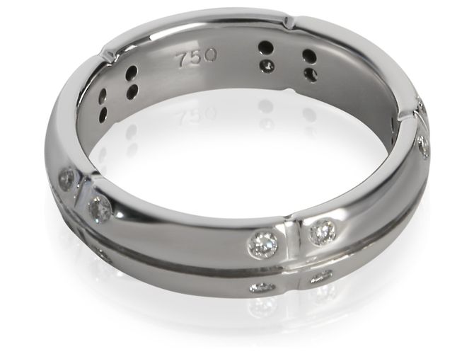 Anello Streamerica in oro bianco e diamanti Tiffany & Co. - vista 4