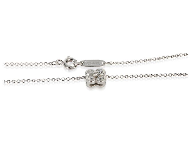 Pendente Lace in platino e diamanti Tiffany & Co. - vista 2