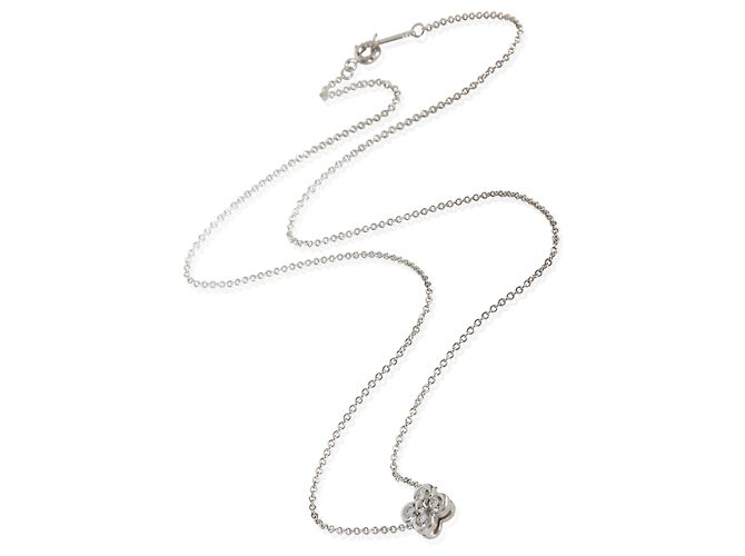 Pendente Lace in platino e diamanti Tiffany & Co. - vista 3