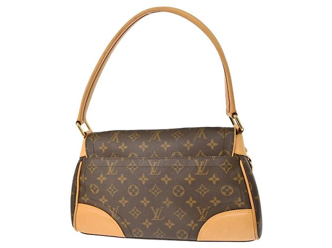 Borsa Louis Vuitton Beverly Monogram Canvas MM Marrone - vista 2