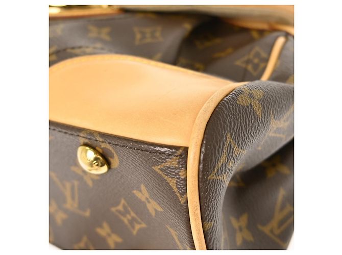 Borsa Louis Vuitton Beverly Monogram Canvas MM Marrone - vista 4
