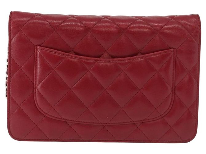 Wallet On Chain Portafoglio Chanel on Chain in pelle Multicolore - vista 3