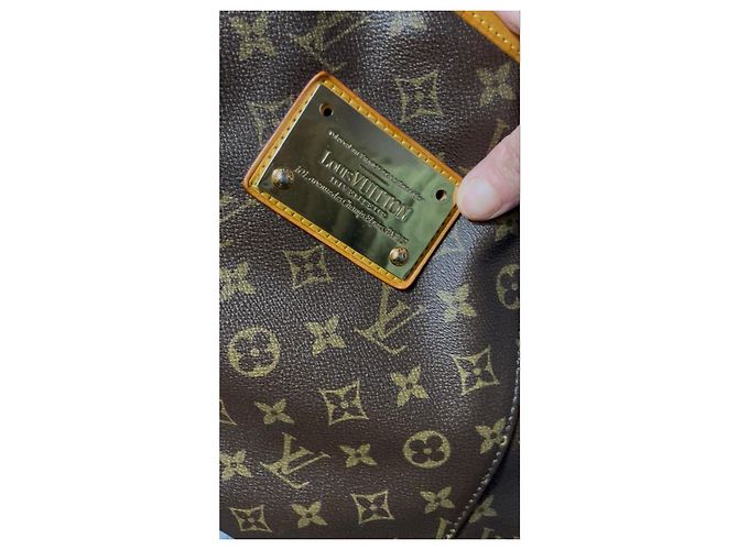Borsa Louis Vuitton Monogram Cuir Marrone - vista 2