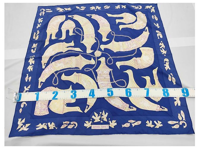 Hermès Hermes Carré 90 Seta multicolore 90 x 90 - vista 2