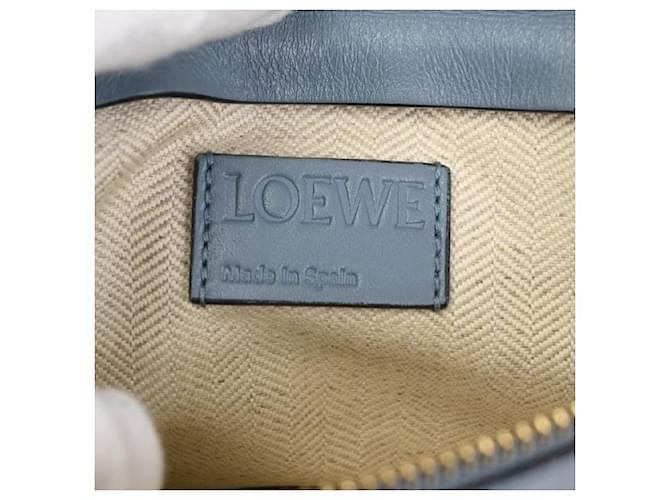 Loewe T Messenger Leather Large Blu - vista 6