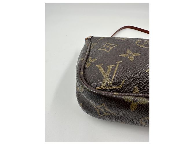 Louis Vuitton Pochette Accessori Monogram Canvas Marrone - vista 14