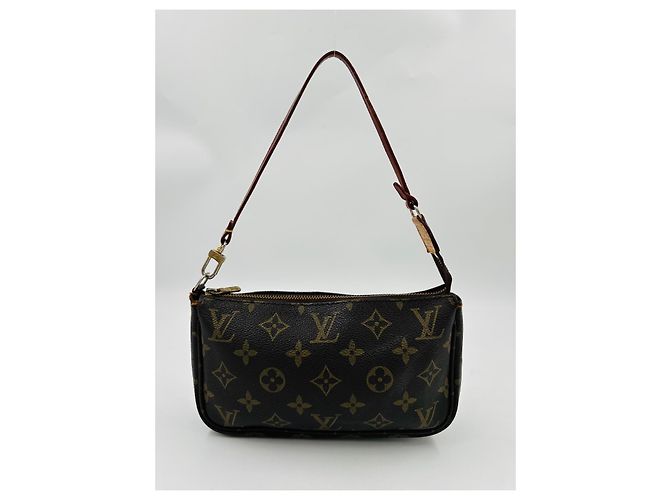 Louis Vuitton Pochette Accessori Monogram Canvas Marrone - vista 2