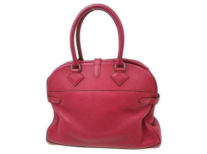 Hermès Borsa Hermes Atlas Clemence 35 Rosso - vista 2