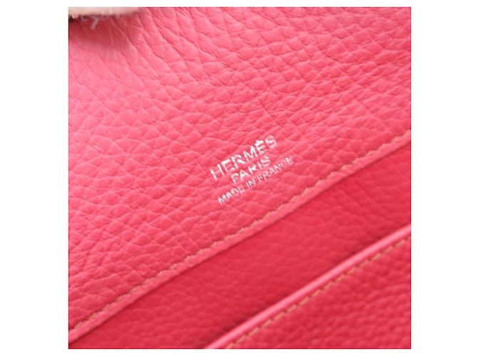 Hermès Borsa Hermes Atlas Clemence 35 Rosso - vista 4