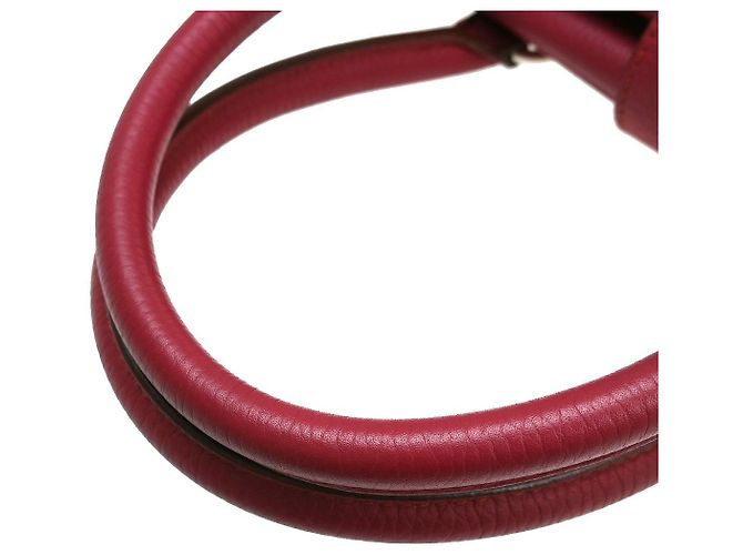 Hermès Borsa Hermes Atlas Clemence 35 Rosso - vista 6