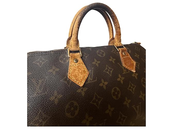 Louis Vuitton Speedy 30 Marrone - vista 2