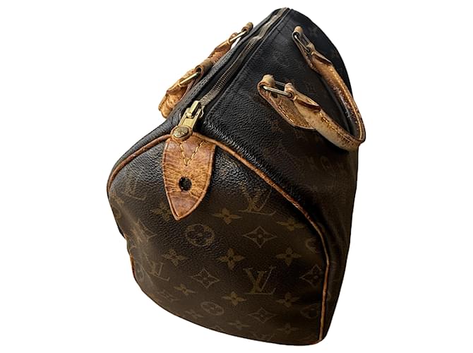 Louis Vuitton Speedy 30 Marrone - vista 3