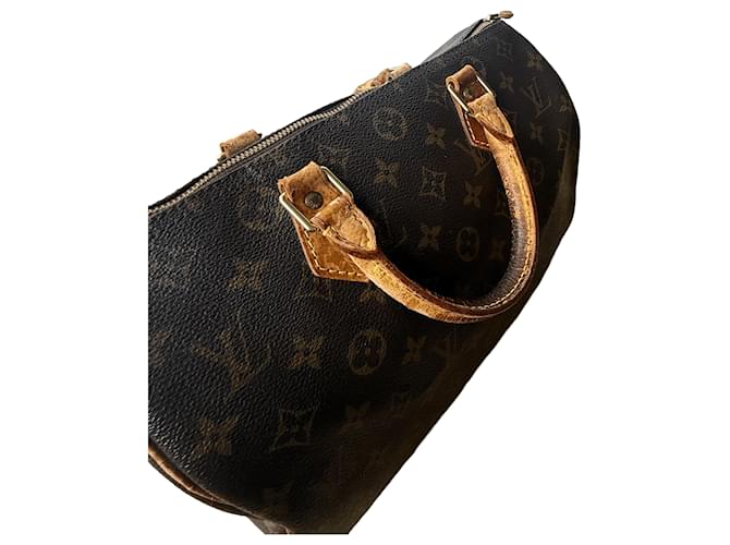 Louis Vuitton Speedy 30 Marrone - vista 4