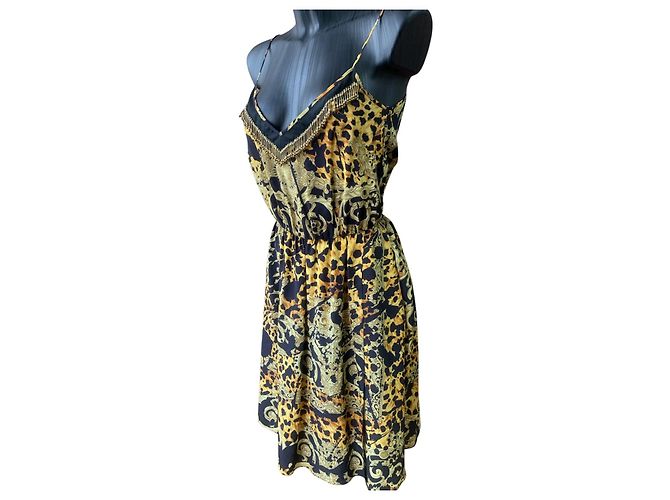 Versace Kleid Schwarz & Gold - Ansicht 2