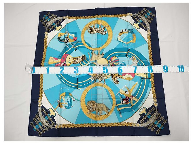 Hermès Hermes Carré 90 Seta multicolore 90 x 90 - vista 2