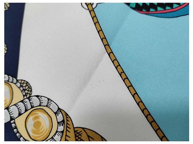 Hermès Hermes Carré 90 Seta multicolore 90 x 90 - vista 5