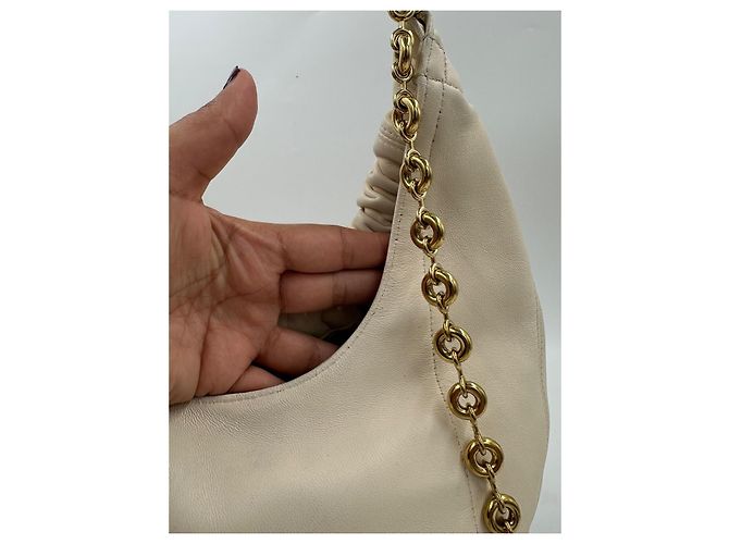 Borsa a mano Loewe Squeeze in pelle Crudo - vista 15