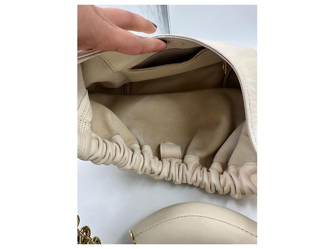 Borsa a mano Loewe Squeeze in pelle Crudo - vista 16