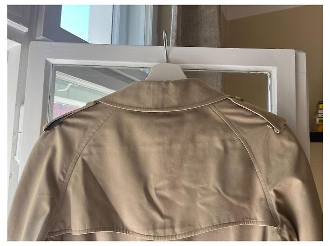 Gabardina Burberry Waterloo Beige - vista 13